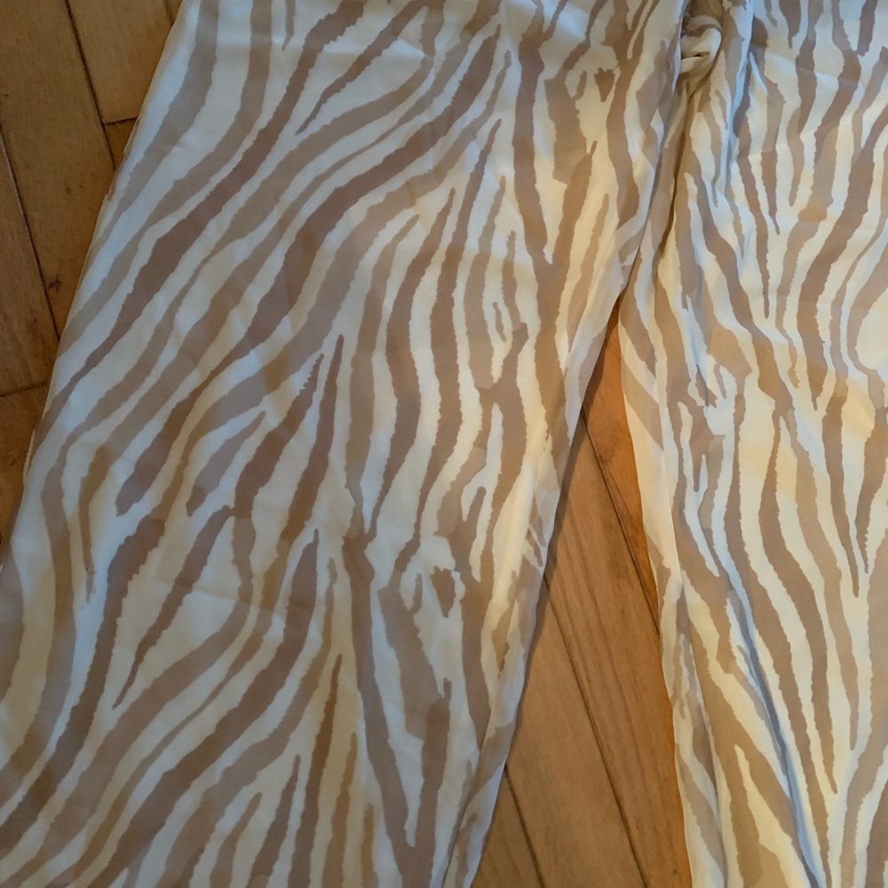 Soft Surroundings Zebra Print Wide-Leg Pants. Size Large. New! - Picture 2 of 6
